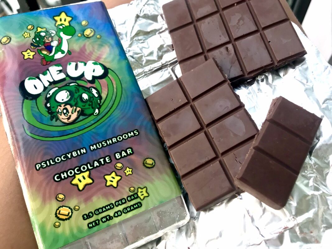 psilocybin mushroom chocolate bar