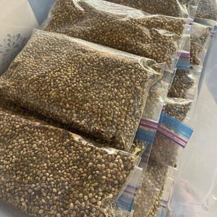 packs of various strains of marijuana